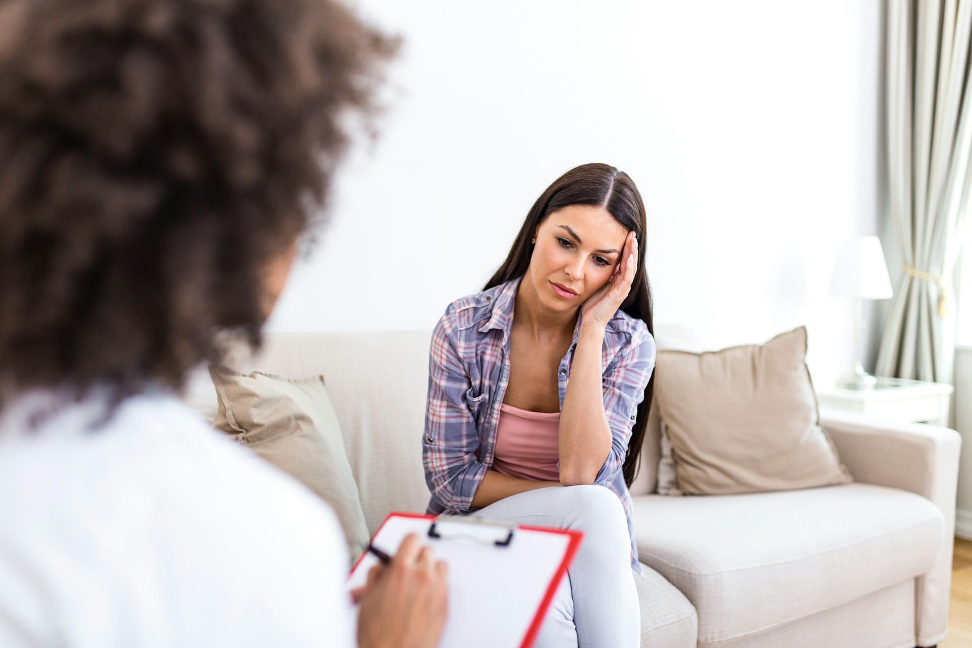 What happens during trauma therapy
